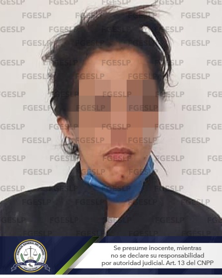 FISCALÍA APREHENDE A MUJER POR HOMICIDIO EN EL PALMAR, DE LA CAPITAL POTOSINA FISCALÍA APREHENDE A MUJER POR HOMICIDIO EN EL PALMAR, DE LA CAPITAL POTOSINA