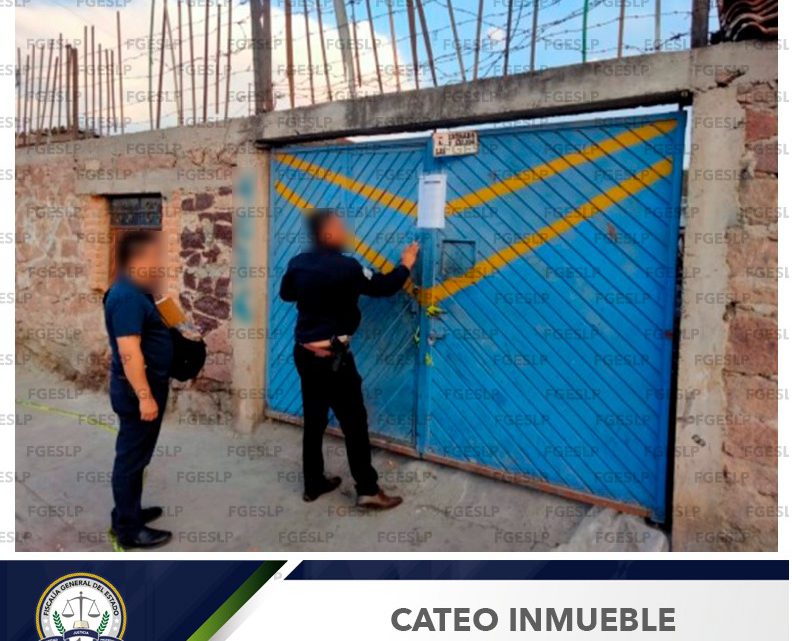 CATEOS DE LA POLICÍA DE INVESTIGACIÓN EN SLP Y SGS CATEOS DE LA POLICÍA DE INVESTIGACIÓN EN SLP Y SGS