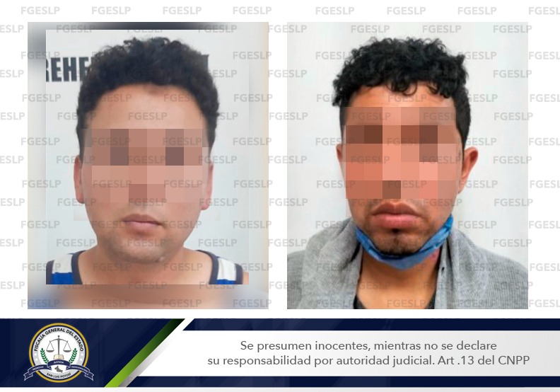 CAPTURA FISCALÍA A DOS PERSONAS SEÑALADAS DE HOMICIDIO EN SLP CAPTURA FISCALÍA A DOS PERSONAS SEÑALADAS DE HOMICIDIO EN SLP