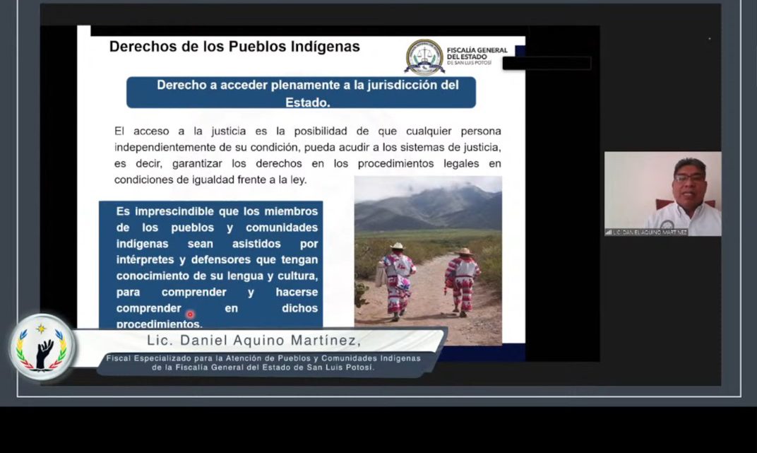 FGE Y CNDH CAPACITAN SOBRE DERECHOS DE PERSONAS INDÍGENAS FGE Y CNDH CAPACITAN SOBRE DERECHOS DE PERSONAS INDÍGENAS