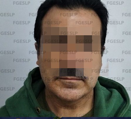 SEÑALADO DE ABUSO SEXUAL CALIFICADO, ES CAPTURADO POR FISCALÍA DE SLP