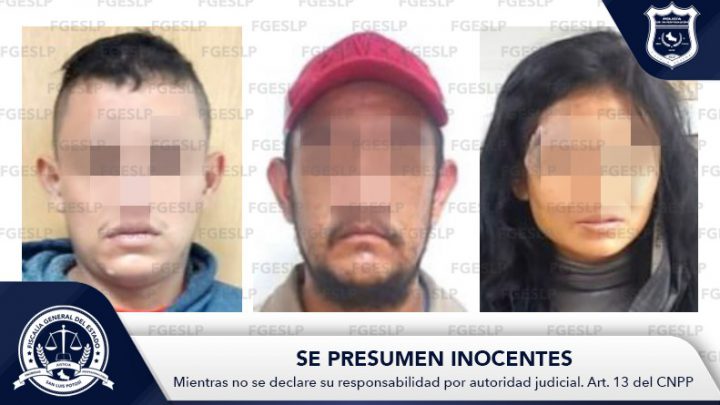 FISCALÍA APREHENDE A TRES PERSONAS PORTANDO ARMAS Y EN POSESIÓN DE SUSTANCIAS PROHIBIDAS