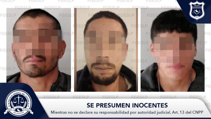 EN MATEHUALA Y RIOVERDE, POLICÍA DE INVESTIGACIÓN DETIENE A TRES HOMBRES EN POSESIÓN DE DROGA