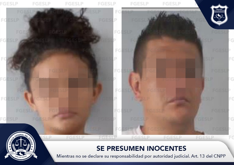 PDI DETIENE A UN HOMBRE Y A UNA MUJER CON ARMA PROHIBIDA Y DROGA EN SLP PDI DETIENE A UN HOMBRE Y A UNA MUJER CON ARMA PROHIBIDA Y DROGA EN SLP