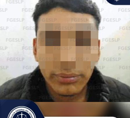 AGENTES DE FGE CUMPLIMENTAN UNA ORDEN DE APREHENSIÓN POR ROBO EN SLP
