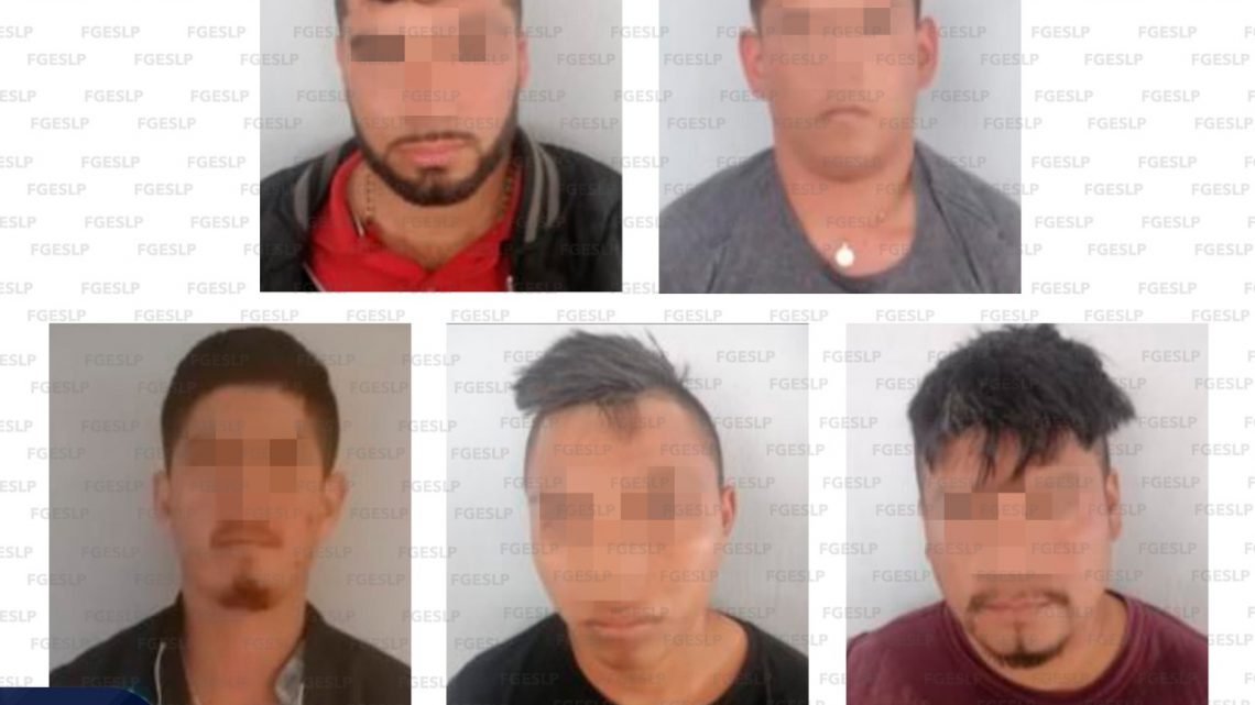 FISCALÍA CAPTURA A CINCO HOMBRES CON ARMAS Y DROGA EN LA ZONA MEDIA