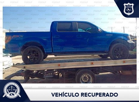 CAMIONETA ROBADA EN TEXAS, ES RECUPERADA POR FISCALÍA EN SAN LUIS POTOSÍ CAMIONETA ROBADA EN TEXAS, ES RECUPERADA POR FISCALÍA EN SAN LUIS POTOSÍ