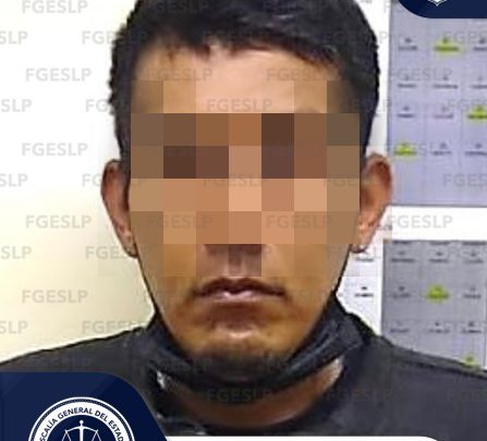 APREHENDE FISCALÍA A INDIVIDUO POR HOMICIDIO EN SAN LUIS POTOSÍ