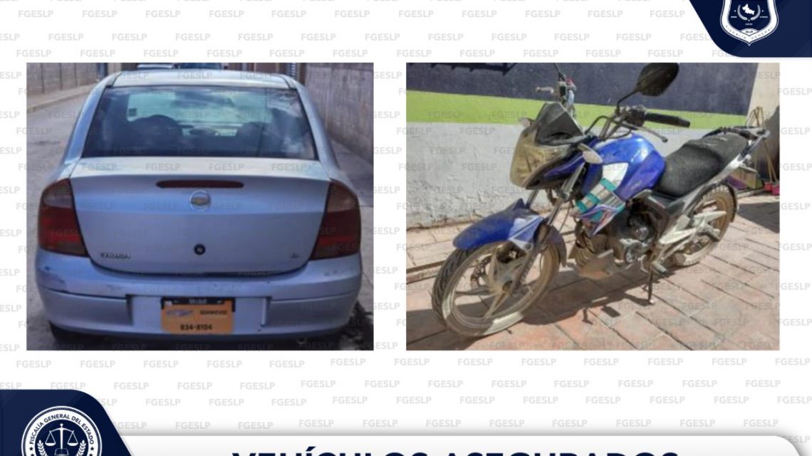POLICÍA DE INVESTIGACIÓN RECUPERA CAMIONETA ROBADA Y UNA MOTO CON PLACAS SOBREPUESTAS POLICÍA DE INVESTIGACIÓN RECUPERA CAMIONETA ROBADA Y UNA MOTO CON PLACAS SOBREPUESTAS