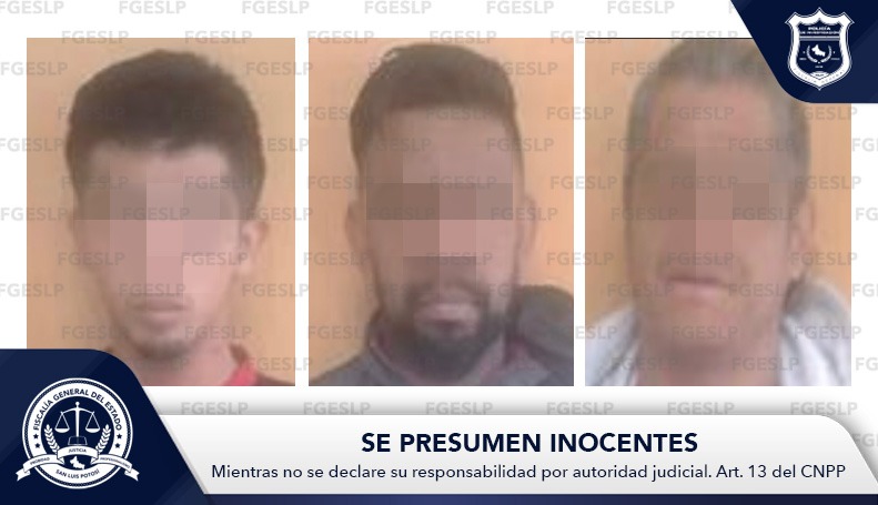POR ROBO A CASA DE EMPEÑO, FGE DETIENE A TRES INDIVIDUOS POR ROBO A CASA DE EMPEÑO, FGE DETIENE A TRES INDIVIDUOS