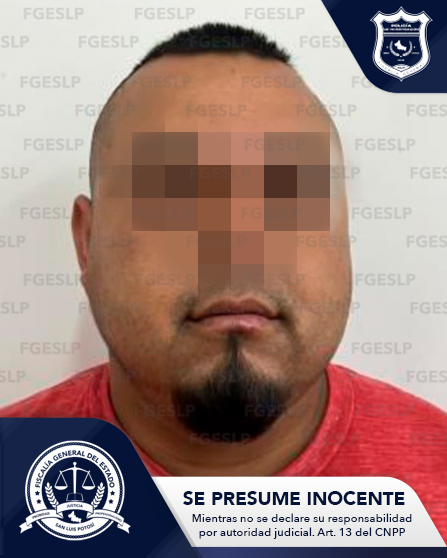 POR DISPARAR A UNA PERSONA EN ABASTOS DE SLP, FISCALÍA APREHENDE A UN PRESUNTO