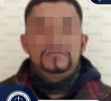FISCALÍA DE SLP CAPTURA A UN HOMBRE, AL QUE SE LE IMPUTA UNA VIOLACIÓN AGRAVADA