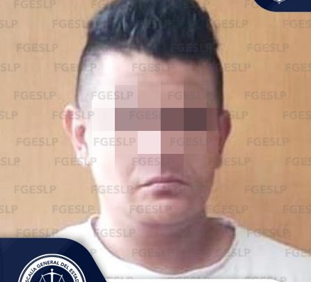 FGE DETIENE A HOMBRE SEÑALADO DE ROBO CON VIOLENCIA A UN COMERCIO DE SLP
