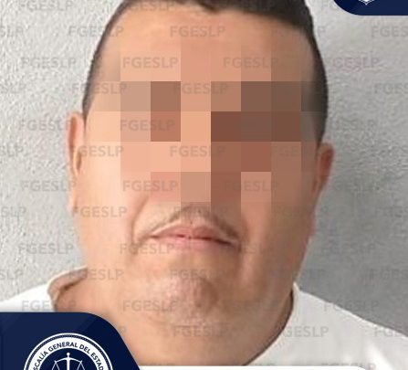 EN CIUDAD VALLES FGE APREHENDIÓ A UN INDIVIDUO POR AGREDIR A UNA PERSONA CON MACHETE