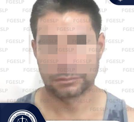 CAPTURA FISCALÍA POTOSINA A UN HOMBRE BUSCADO POR HOMICIDIO EN AGUASCALIENTES