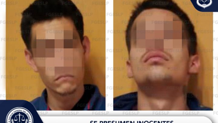 APREHENDE FISCALÍA A DOS HOMBRES POR SUPUESTO ROBO EN SLP