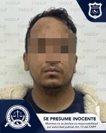 FISCALÍA POTOSINA DETIENE A UN HOMBRE POR EL DELITO DE HOMICIDIO CALIFICADO FISCALÍA POTOSINA DETIENE A UN HOMBRE POR EL DELITO DE HOMICIDIO CALIFICADO