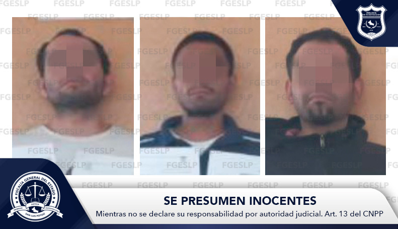 DETIENE PDI A TRES HOMBRES POR PRESUNTO ROBO EN SLP DETIENE PDI A TRES HOMBRES POR PRESUNTO ROBO EN SLP