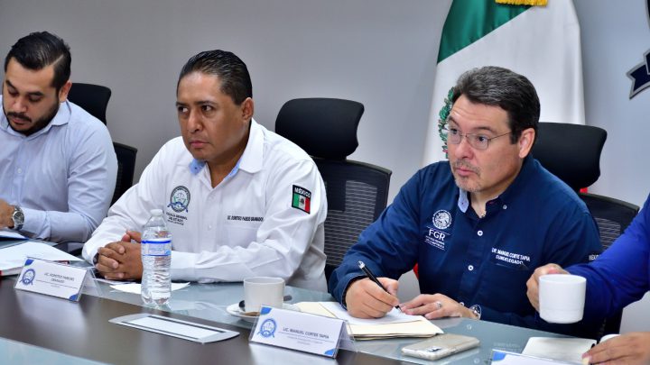FGESLP Y FGR ESTRECHAN COORDINACIÓN PARA COMBATE AL CRIMEN EN SLP