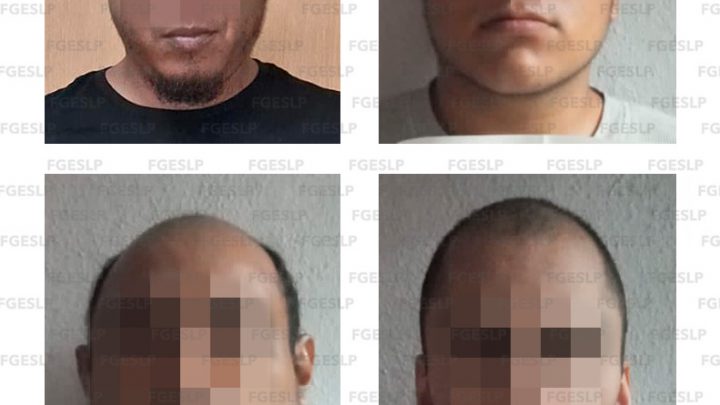 EN FLAGRANCIA, LA FGESLP DETIENE A CUATRO SUJETOS POR UNA PRIVACIÓN ILEGAL DE LA LIBERTAD