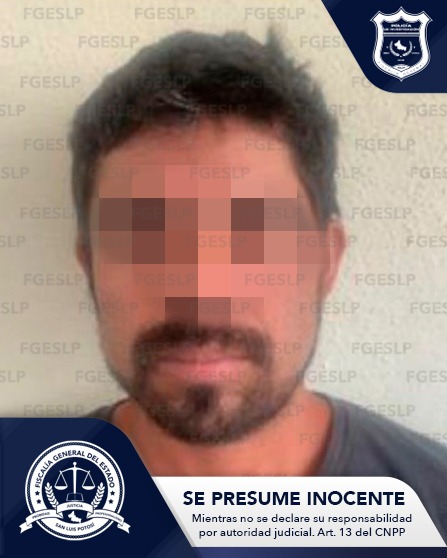 FISCALÍA DE SLP ASEGURA A SUJETO BUSCADO POR HOMICIDIO EN NUEVO LEÓN