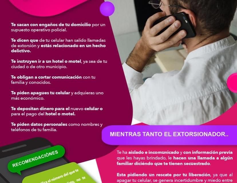 LOCALIZA PDI A VÍCTIMA DE “SECUESTRO VIRTUAL” EN LA CIUDAD CAPITAL