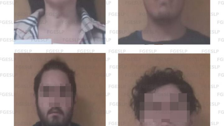 TRES HOMBRES Y UNA MUJER SON APREHENDIDOS