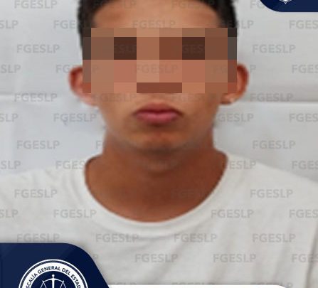 FGESLP DETIENE A GENARO “N”, SEÑALADO POR HOMICIDIO