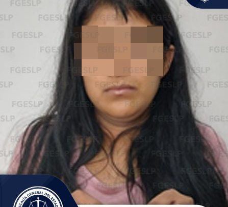 POR HOMICIDIO EN LA COLONIA SAN LUIS, ES DETENIDA: FGESLP