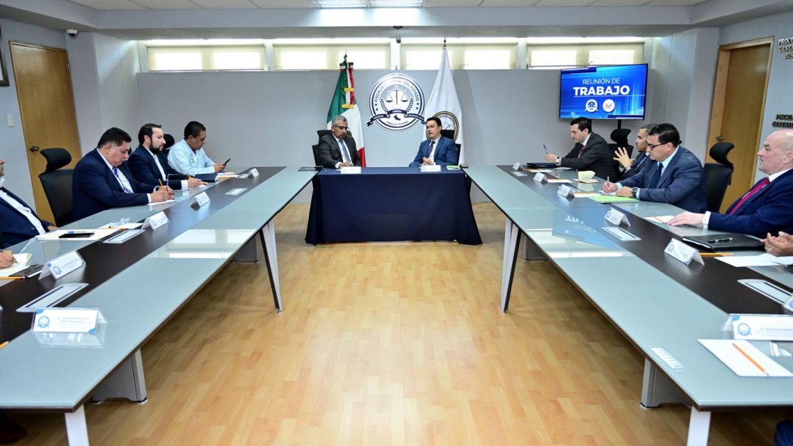FISCAL GENERAL DE SLP RECIBE A CÓNSUL DE LOS ESTADOS UNIDOS