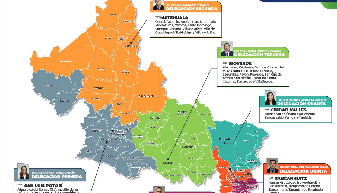 FISCALÍA REESTRUCTURA DELEGACIONES REGIONALES EN BENEFICIO DE LA CIUDADANÍA POTOSINA