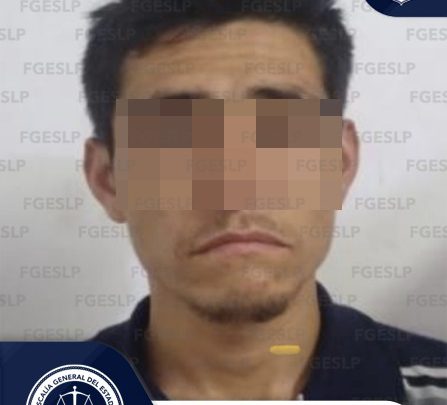 LUIS “N”, OBJETIVO PRIORITARIO POR ROBO A CADENAS COMERCIALES, ES APREHENDIDO POR FGESLP