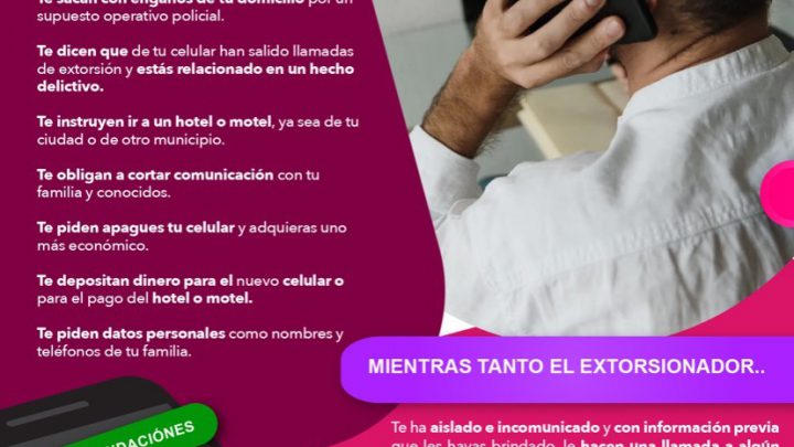 FGESLP LOCALIZÓ A TRES PERSONAS QUE FUERON VÍCTIMAS DE SECUESTRO VIRTUAL