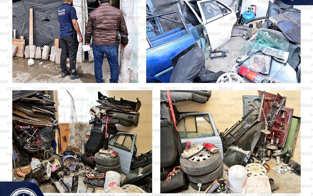 TRAS CAPTURA DE BANDA DE ROBACARROS, FISCALÍA  CATEA TRES DOMICILIOS
