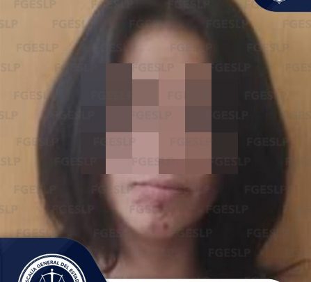 ESMERALDA “N”, APREHENDIDA POR ROBO CALIFICADO: FGESLP