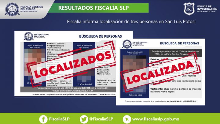 EN LA HUASTECA SUR, PDI LOCALIZÓ A MADRE E HIJO QUE CONTABAN CON FICHA DE BÚSQUEDA: FISCALÍA SLP