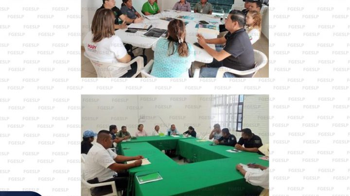 CONSEJOS DE SEGURIDAD EN LA HUASTECA SON ATENDIDOS POR FISCALÍA DE SLP