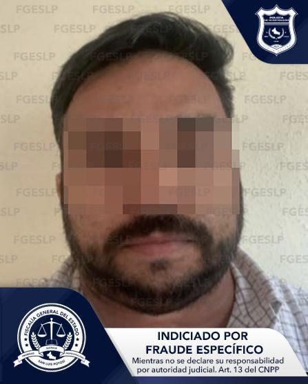 POR FRAUDE ESPECÍFICO, FISCALÍA SLP DETIENE A MANUEL ANTONIO POR FRAUDE ESPECÍFICO, FISCALÍA SLP DETIENE A MANUEL ANTONIO
