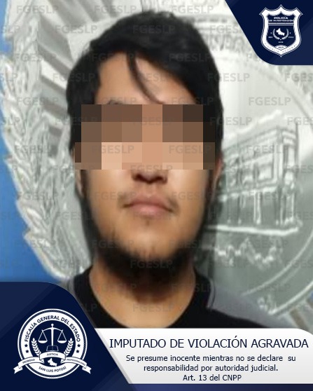 JESÚS RODRIGO ES APREHENDIDO POR VIOLACIÓN AGRAVADA: FGESLP JESÚS RODRIGO ES APREHENDIDO POR VIOLACIÓN AGRAVADA: FGESLP