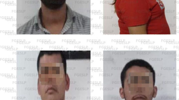 POR DESAPARICIÓN DE PERSONAS, SON VINCULADOS A PROCESO TRES HOMBRES Y UNA MUJER: FGESLP