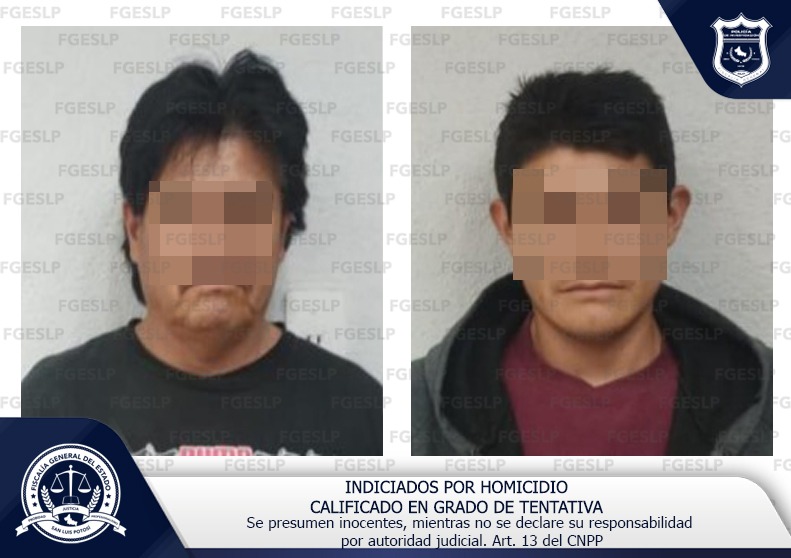 DOS SUJETOS SON CAPTURADOS POR TENTATIVA DE HOMICIDIO EN MEXQUITIC: FGESLP DOS SUJETOS SON CAPTURADOS POR TENTATIVA DE HOMICIDIO EN MEXQUITIC: FGESLP