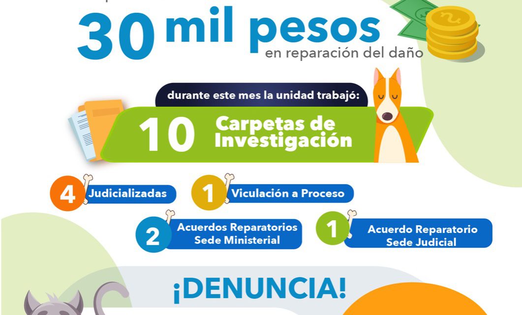 EN SEPTIEMBRE, FISCALÍA POTOSINA OBTUVO 4 CARPETAS JUDICIALIZADAS POR MALTRATO ANIMAL EN SEPTIEMBRE, FISCALÍA POTOSINA OBTUVO 4 CARPETAS JUDICIALIZADAS POR MALTRATO ANIMAL