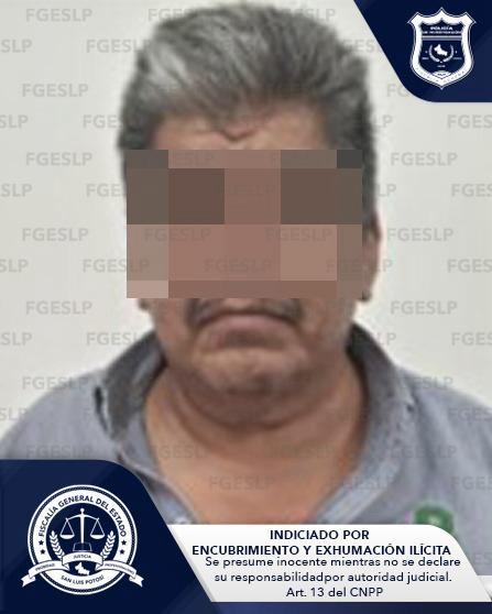 PDI DETIENE A JOSÉ “N” POR EL DELITO DE ENCUBRIMIENTO E INHUMACIÓN Y EXHUMACIÓN ILÍCITA