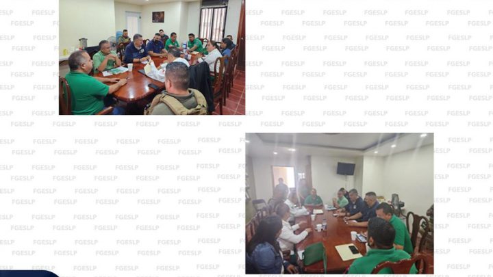 FGESLP Y PDI ACUDEN A JUNTA DE CONSEJO DE SEGURIDAD EN SAN CIRO DE ACOSTA