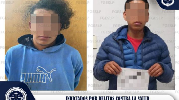 IVÁN “N” y JOSÉ “N” SON DETENIDOS POR DELITOS CONTRA LA SALUD