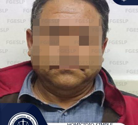 TRABAJADOR MUNICIPAL DETENIDO POR EL HOMICIDIO DE UN HOMBRE EN VILLA DE POZOS, SLP