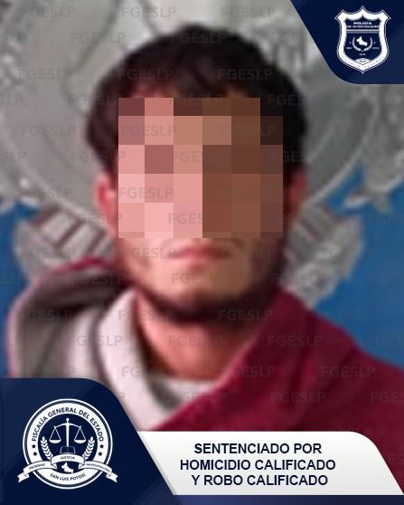 FISCALÍA POTOSINA LOGRA SENTENCIA DE 17 AÑOS CONTRA SUJETO POR HOMICIDIO Y ROBO FISCALÍA POTOSINA LOGRA SENTENCIA DE 17 AÑOS CONTRA SUJETO POR HOMICIDIO Y ROBO
