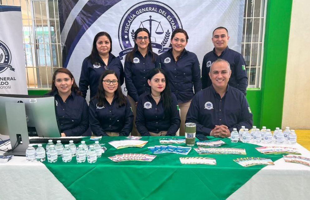 EN ÉBANO, PARTICIPA FISCALÍA EN FERIA DE SEGURIDAD MUNICIPAL EN ÉBANO, PARTICIPA FISCALÍA EN FERIA DE SEGURIDAD MUNICIPAL