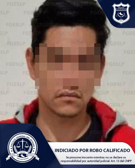 EN LA CAPITAL POTOSINA, DETIENE POLICÍA INVESTIGADORA A SUJETO SEÑALADO DE ROBO CALIFICADO EN LA CAPITAL POTOSINA, DETIENE POLICÍA INVESTIGADORA A SUJETO SEÑALADO DE ROBO CALIFICADO