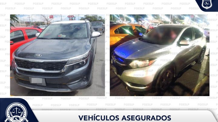 EN LA ZONA METROPOLITANA, PDI ASEGURA DOS VEHÍCULOS CON REPORTE DE ROBO